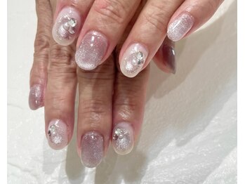 ネイルズ ウィスブランカ(Nails wisBlanca)/おしゃれマグネットニュアンス