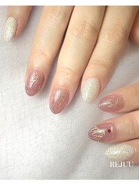 クリスマスネイル