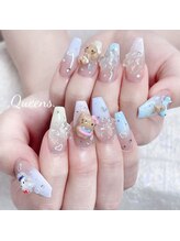 クイーンズビューティーサロン 新宿本店(Queen's beauty salon)/チップ長さ出し10本やり放題