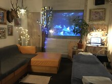 大和整体治療院/院内の夕暮れの風景（１）