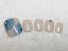 オングレース 大丸 心斎橋店/【フット】爪を削らないジェル