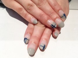 定額デザイン☆フレンチチェック