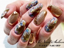 21/2/1　フラワーレースネイル