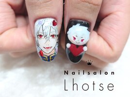 痛ネイル×3Dネイル