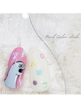 リル(Liele)/痛ネイル◇ギャルと恐竜