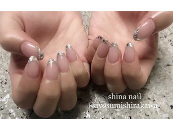 シナネイル 清澄白河店(SHINA NAIL)/ガラスフレンチ