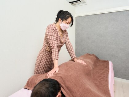 リラクゼーション 緑の写真