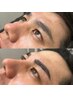 【劇的変化！】メンズHBL眉毛パーマ(毛流れ矯正)+美眉スタイリング