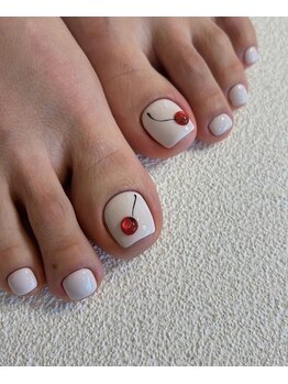 ヘブン ネイル 鶯谷(HEAVEN Nail)/爽やかな夏にぴったりのフット