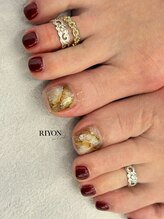 リヨン(RIYON)/FOOT 親指アートデザイン