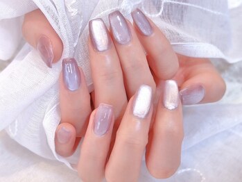 デコール 心斎橋(DECOR)/シンプルマグネットネイル