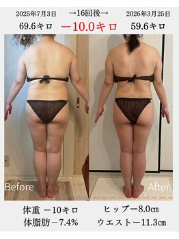 ビー肌スパ(Be肌スパ)/40代3児ママ【16回-10キロ達成】