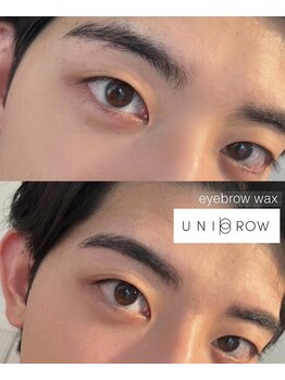 ユニブロウ 高崎(UNI BROW)/[高崎]ハリウッドブロウ＋眉WAX