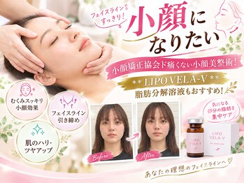 アジェテ 八王子店(Agete)の写真/【新メニュー導入!】LIPO VELA-V脂肪分解★強力美肌フェイスライン40分¥9,900!無理なく理想的な小顔に◎