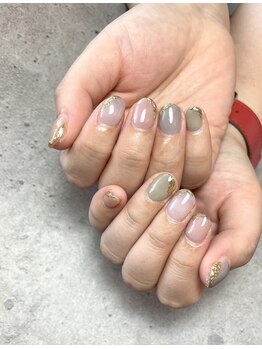 アンドエミニー エン ラボーテ(& EMINY 艶 la beaute)/持ち込みデザイン★7500円