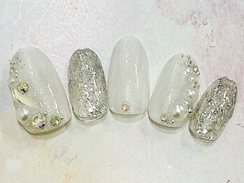 ティーエヌ 大船店/ウェディングネイル☆7700円