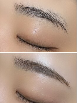 アイブロウメニューがあるサロン