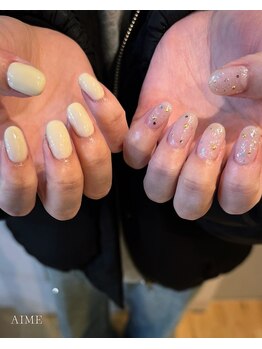 シンプルネイル+α