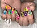 個性派ネイル