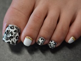 モノトーン花柄ジェル7260円