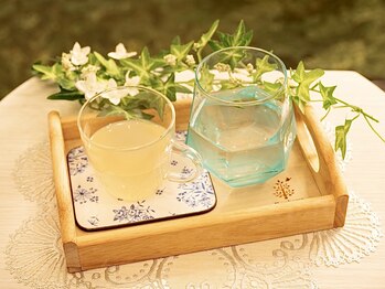 リンパの女神 シェラトン舞浜店/循環を促すオリジナルドリンク