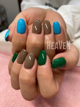 ネイルサロンヘヴン 国分店(Nail SaLoN Heaven)/ワンカラーネイル