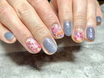 アルシエロ(al cielo)/フラワーネイル