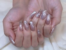 モカ 心斎橋(moca by Lee)/【Saki】くすみピンクマグネイル