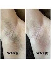 ホームプラスワクシング(Home＋waxing)/通常メニューにプラスでワキも♪