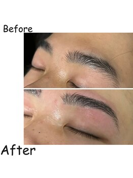 ダンニヒル(dannihil)/眉毛はサロンで