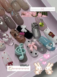 サンプルチップネイル