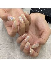 ネイルサロンファストネイルプラス 新宿店(FAST NAIL PLUS)/2025夏ネイル【オーロラネイル】