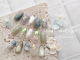 寒色カラー人気ネイル3種