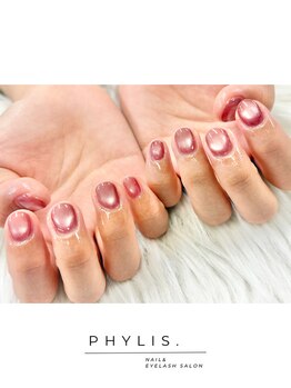 フィリス センター南店(PHYLIS)/マグネットネイル☆¥6900