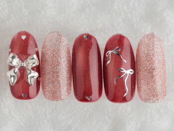 エリクサーネイル 長堀橋(Elixir Nail)/長堀橋限定バレンタインデザイン