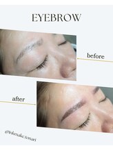 トナリ(tonari)/消えにくい眉毛