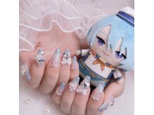 ネイルサロンRosemary/パラジェル/フィルイン/長さ出しの雰囲気（推し活やイベントネイルもお任せください♪）