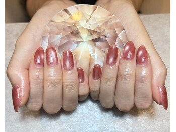 クマ(KUMA)/マグネットネイル
