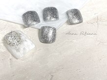 アンナペレンナ 横浜中山店(Anna Perenna)/【フット】シルバーネイル