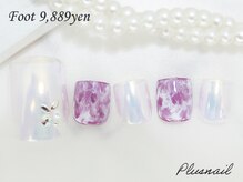 プラスネイル 銀座中央通り店(PLUS NAIL)/【1493】定額9,889円オーロラ