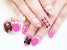 ネイルコレクション ピンク(Nail Collection Pink)/ジェル放題★ミラー・アシメ