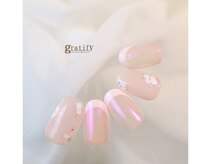 グラティフィー 梅田店(gratify)/今季トレンド★春ホロフラワー