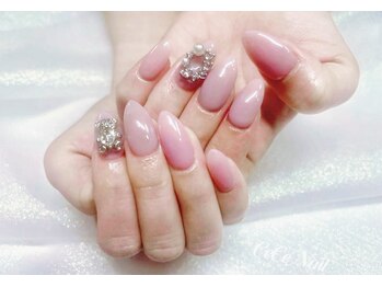 シーシー ネイル アンド アイラッシュ(CeCe Nail&eyelash)/ピンク ネイル