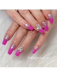 ラメグラデーション