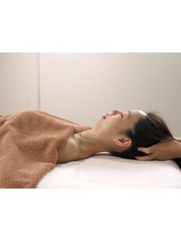 ヘッドスパで癒されたい