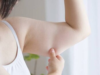 ヨサパーク ミミ 高野店(YOSA PARK mimi)の写真/【本気の二の腕ケア!むっちり二の腕撃退】ハーブ蒸し×リンパで無駄なお肉を絞って魅せる二の腕へ★