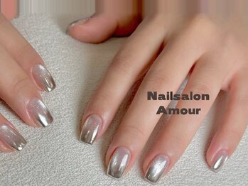 アムールユシマテン 上野湯島店(Amour)/ミラーグラデーションマグネット