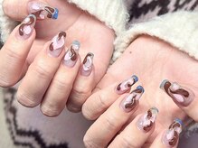 ヌル ネイル 堀江(NURU NAIL HORIE)/大人スイーツ！ニュアンスネイル
