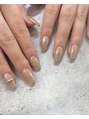 クレアラルーチェ 博多駅前店(Crea la Luce)&nbsp;ニュアンスネイル/ツヤツヤパウダーでうる艶に♪