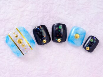 ネイルプラザ 河原町OPA店(NAIL PLAZA)/フット定額￥7400